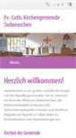 Mobile Screenshot of kirche-siebeneichen.de